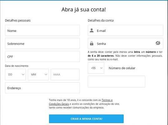 Abra sua conta em Sportingbet Abra sua conta em Sportingbet