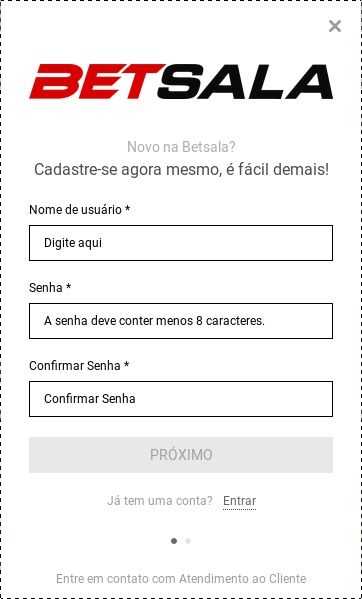 Cadastro em betsala Cadastro em betsala