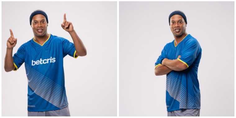 Ronaldinho novo site da Betcris Brasil Ronaldinho novo site da Betcris Brasil