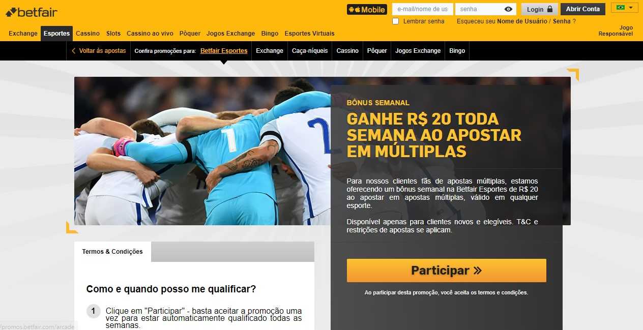 Promoções de Apostas Esportivas - Betfair Promoções de Apostas Esportivas - Betfair