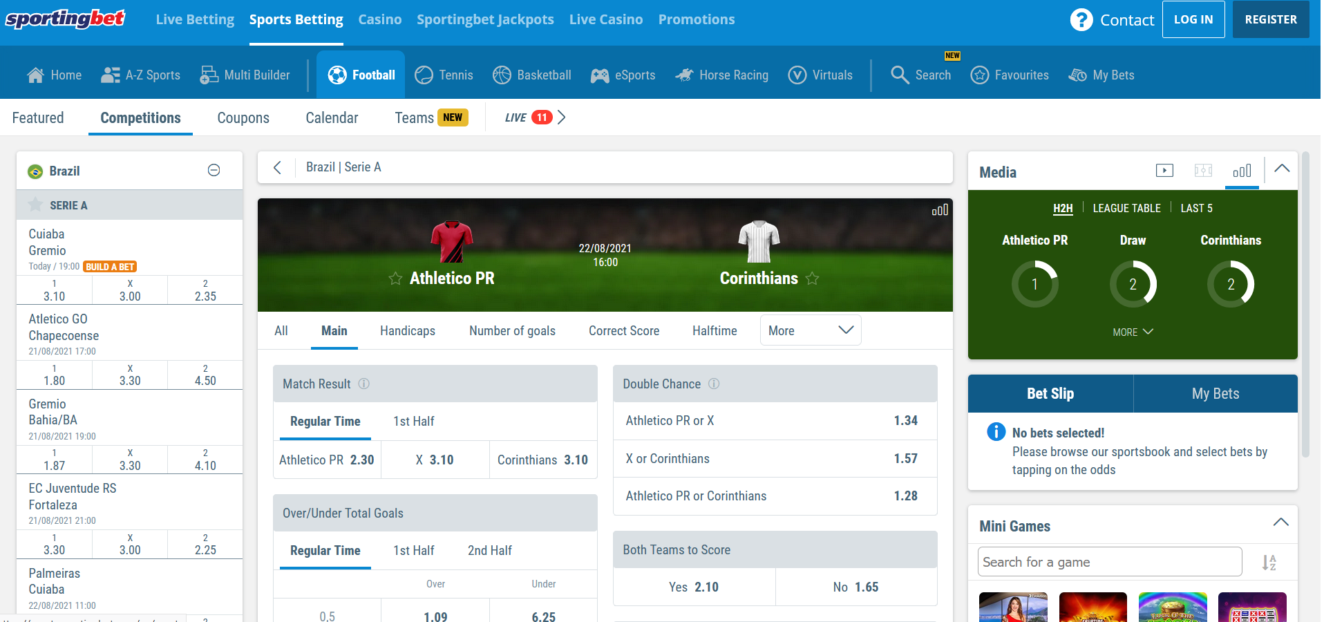 Apostas 17ª Rodada do Campeonato Brasileiro 2021 Sportingbet Apostas 17ª Rodada do Campeonato Brasileiro 2021 Sportingbet