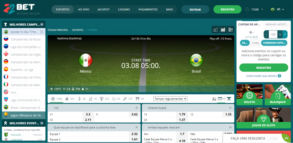 22Bet Brasil Apostas Online 22Bet Brasil Apostas Online