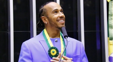 GP Brasil 2022 Lewis Hamilton cidadão honorário GP Brasil 2022 Lewis Hamilton cidadão honorário